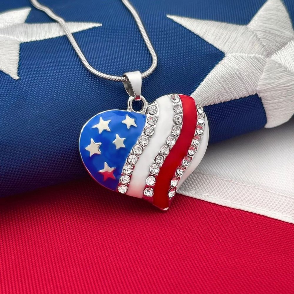 American Heart Necklace